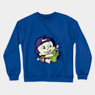 Born Graffiti Crewneck Sweatshirt